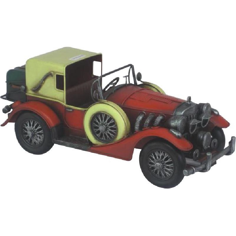 Non Branded Vintage Vehicle - Metal Red/Black/Cream