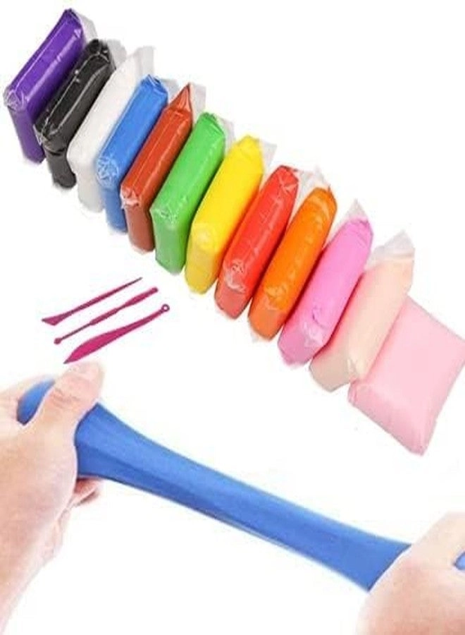 Soft Creative Dry Clay - Super Light Air Dry 3 Tools 24pcs.