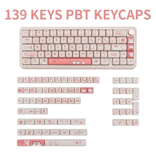 PBT Keycaps - 139 Keys