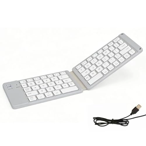 Foldable Bluetooth Keyboard - Dual Mode 120mAh Battery