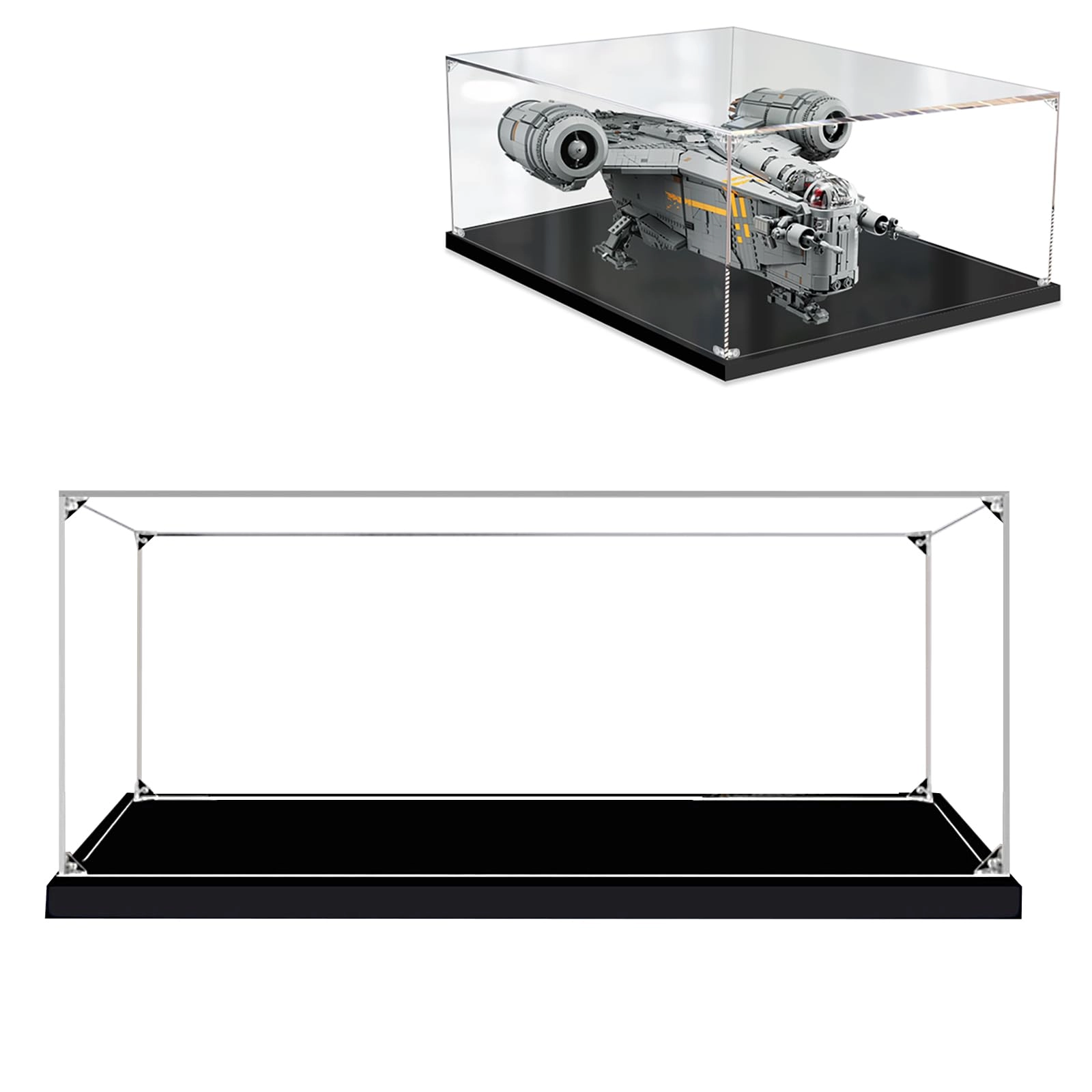 China Acrylic Display Case - Transparent 3mm 50 x 30.6 x 60 cm