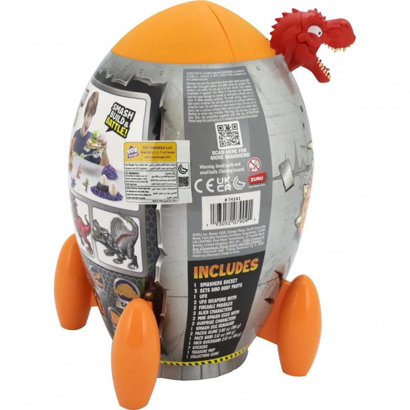 Smashers Dinos vs Aliens Rocket - 3 Years and Above