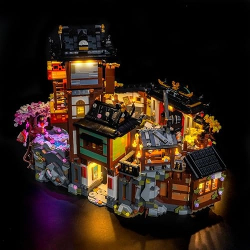 Light kit Compatible with Lego 71861 The Old Town - RC Version