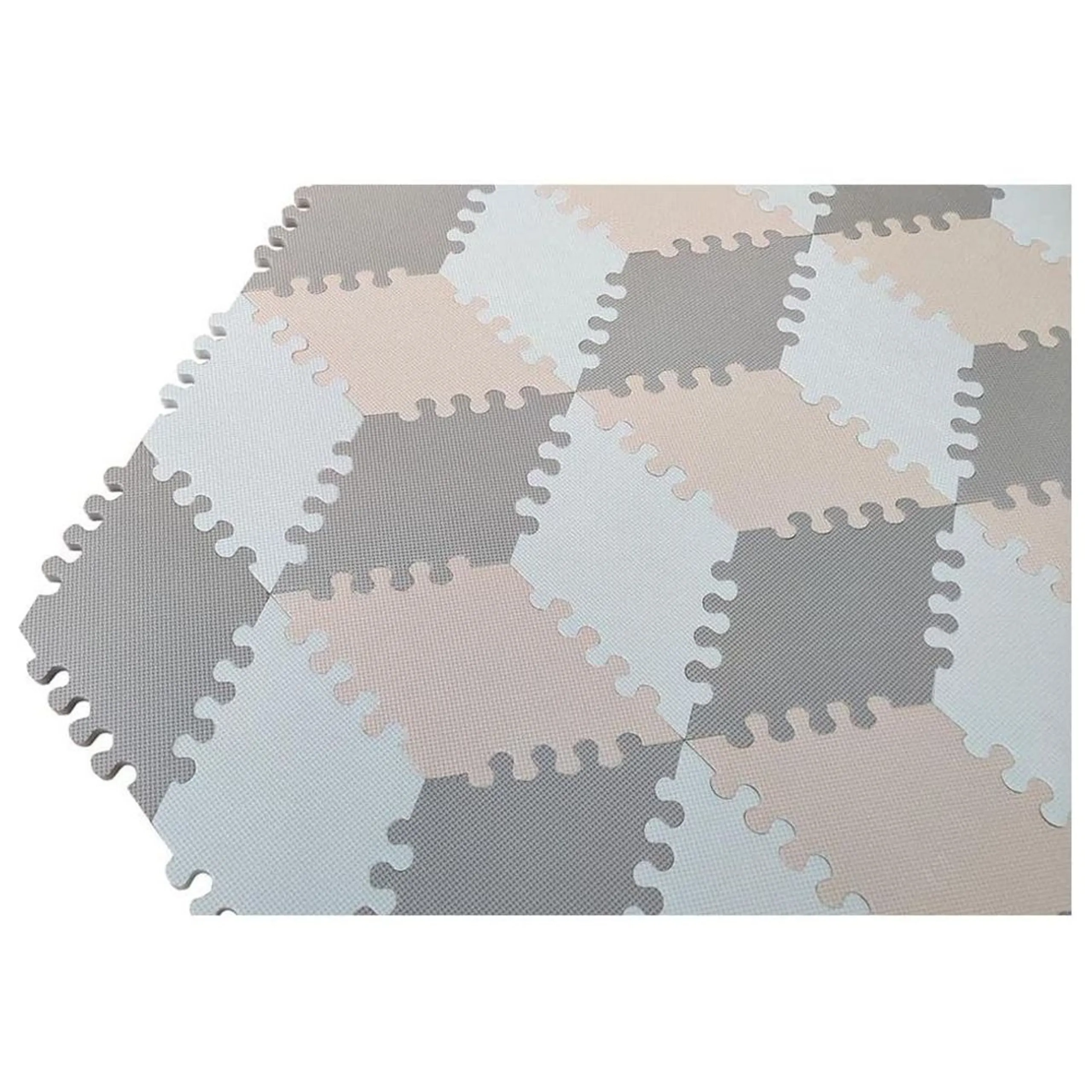 Play Mat Multi-Shape - Peach & Brown 6 months