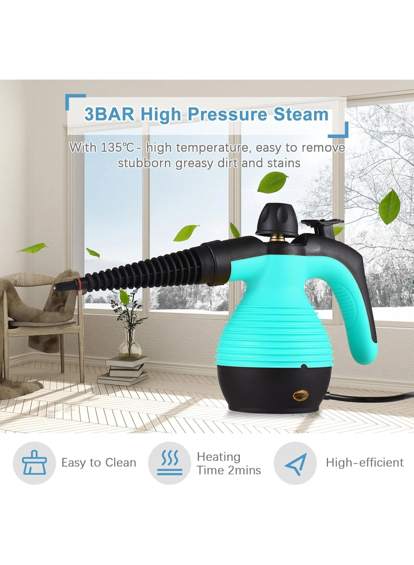 Handheld Steam Cleaner - 3.0bar 350ml