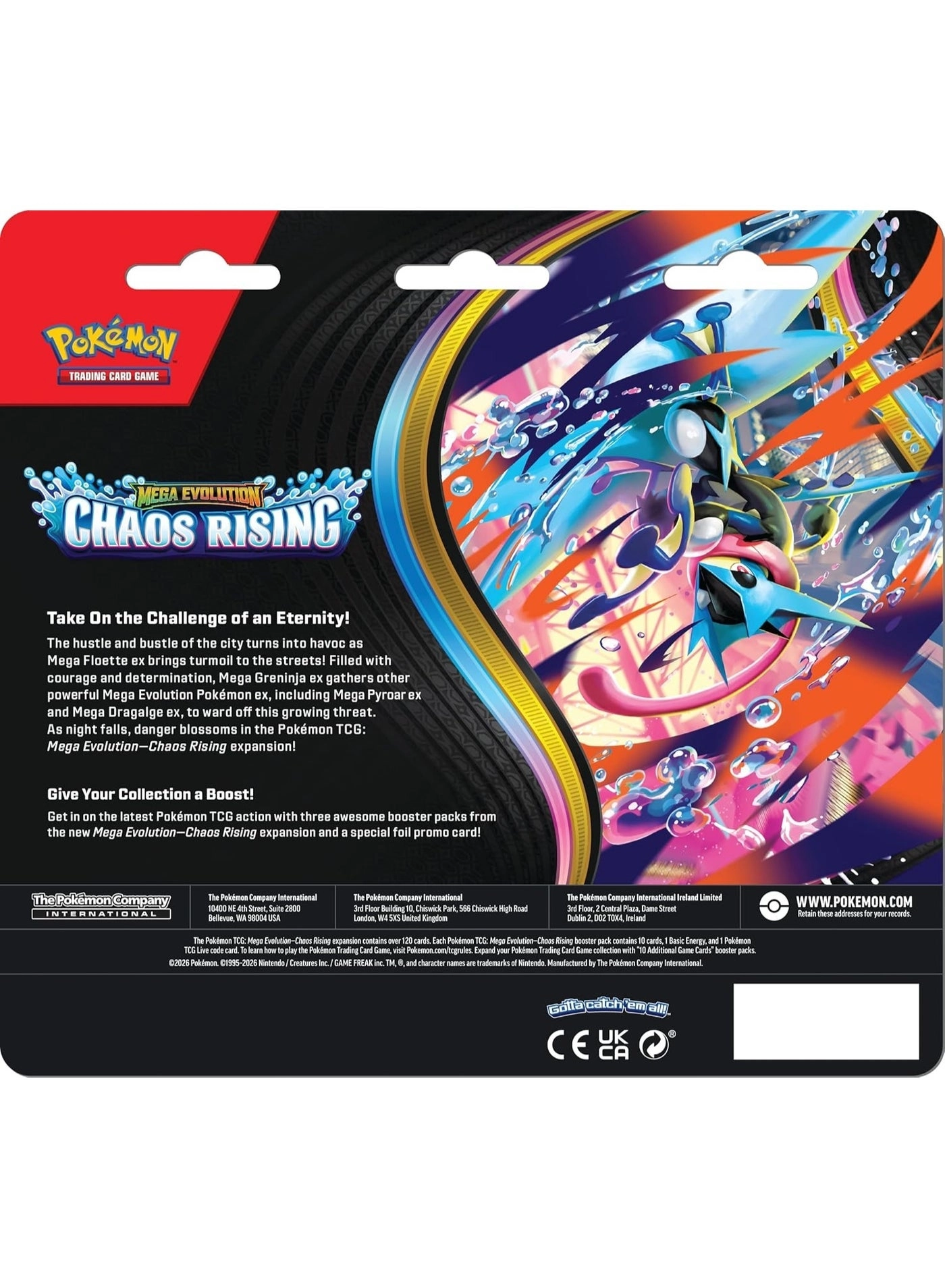 Mega Evolution Chaos Rising - 3 pcs