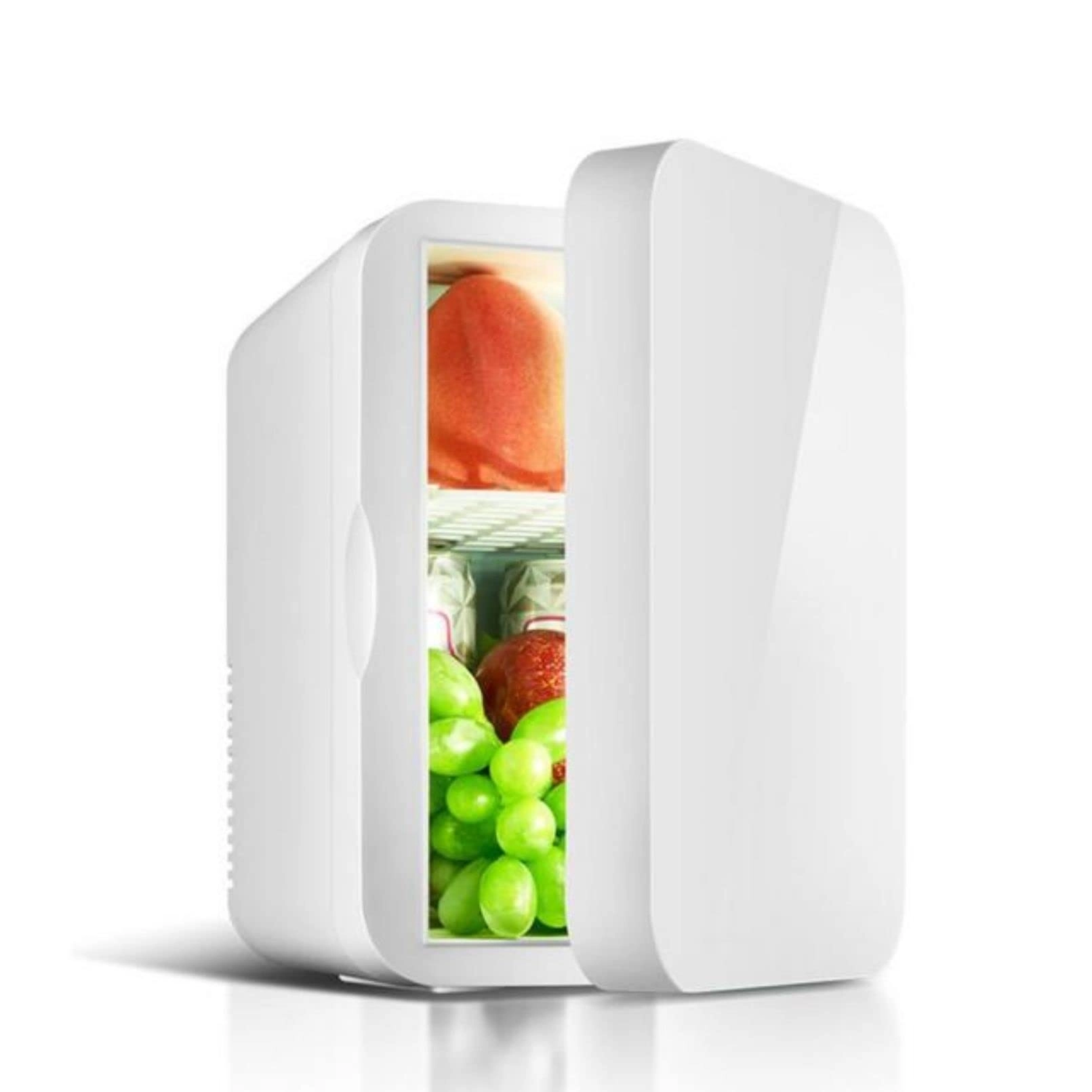 FTLOHQF Portable Car Mini Refrigerator - DC/AC Hot and Cold