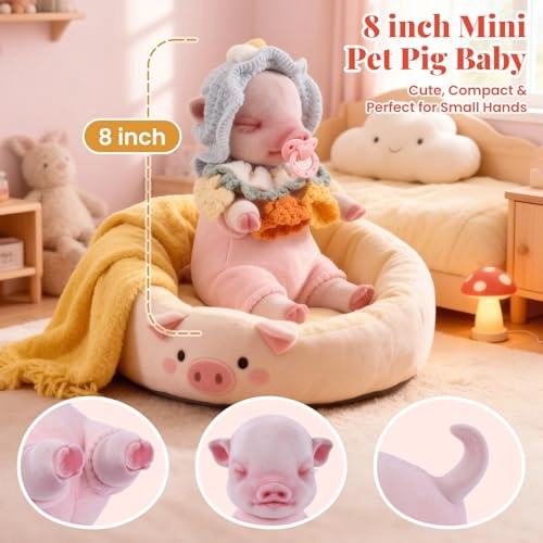 LIKFE Like Realistic Doll - Cotton White Ages 3+