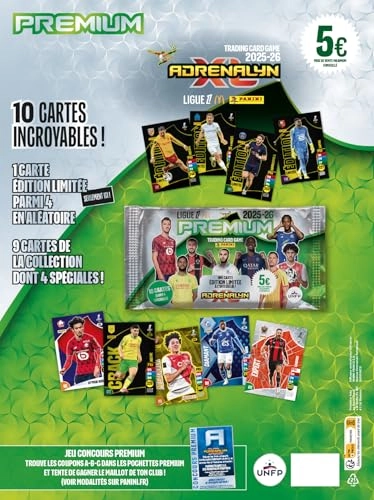 Sport Adrenalyn Ligue 1 McDonald's 2025-2026 - 10pcs