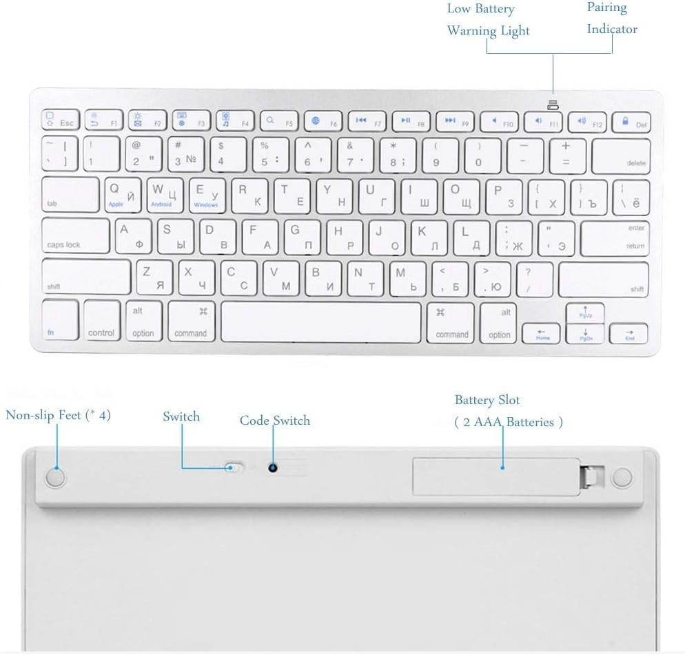78 Key Keyboard - RU Wireless