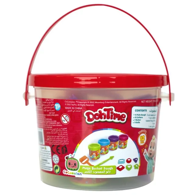 Cocomelon Mega Dough Bucket - 3 +