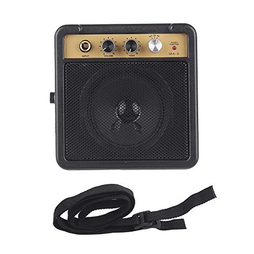 Mini Guitar Amplifier - 1W 6.35mm Input Headphone Output