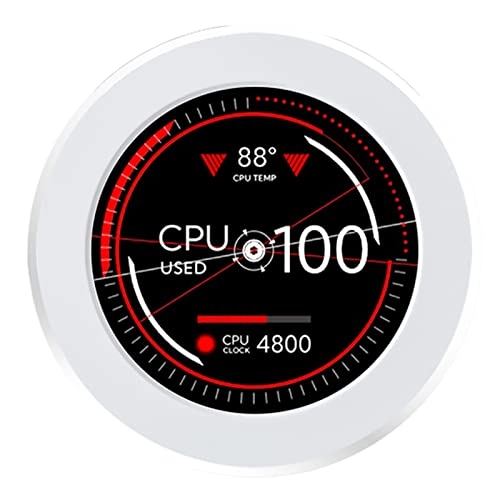 WOWNOVA AIO Computer Temp Monitor - 2.1 inch 480x480 IPS LCD