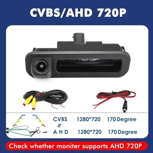 Car Backup Camera - Night vision 6M video cable 720x540