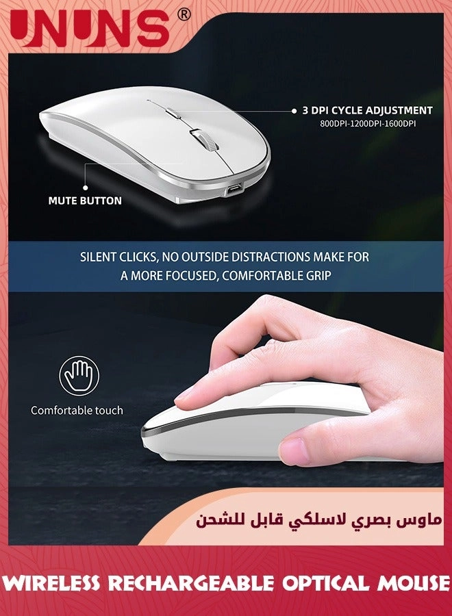 Rechargeable Wireless Bluetooth Mouse - Wireless