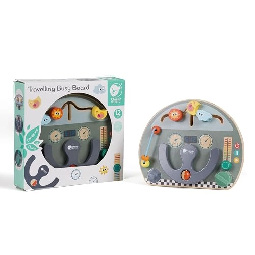 Classic World Travelling Busy Board Travel/Transportation - 12 months+