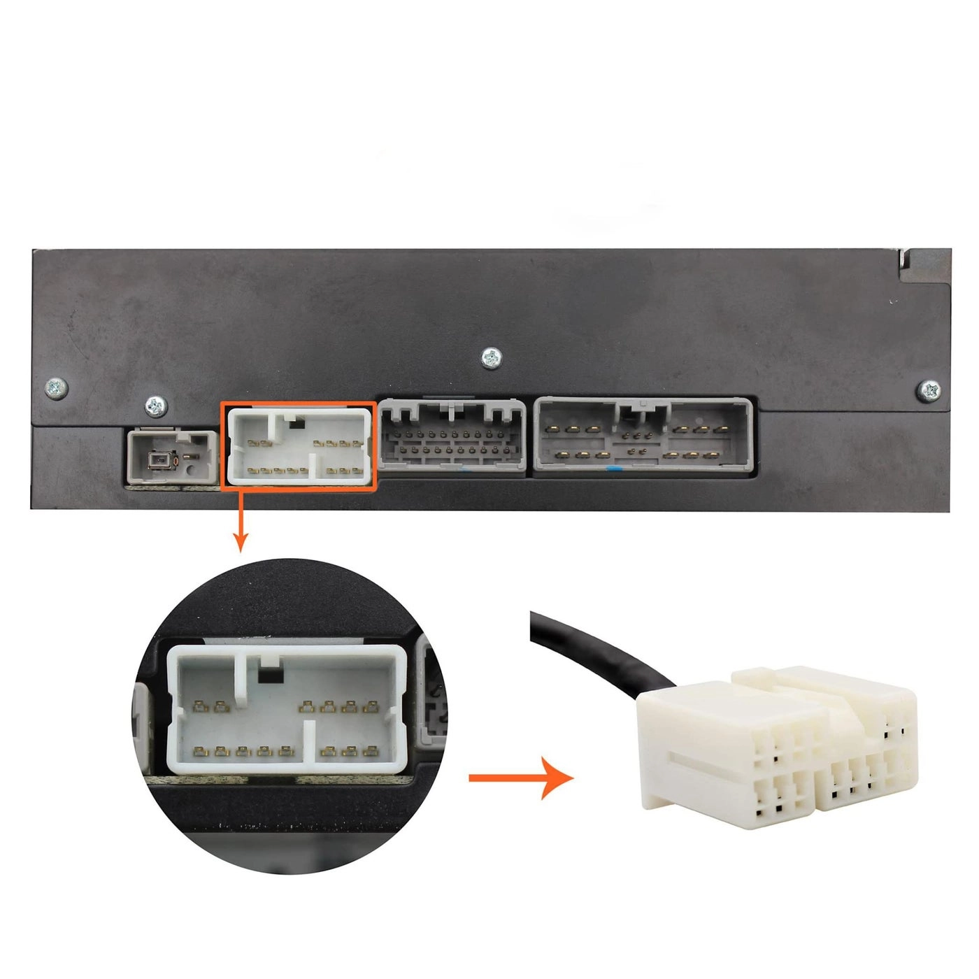 Car Audio Input Adapter - USB & AUX Interface