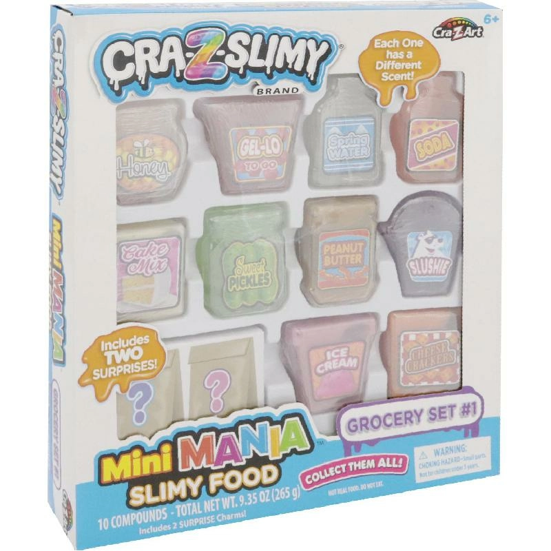 Cra-Z-Art Mini Mania Slimy Food Slime Toy - 6+ years