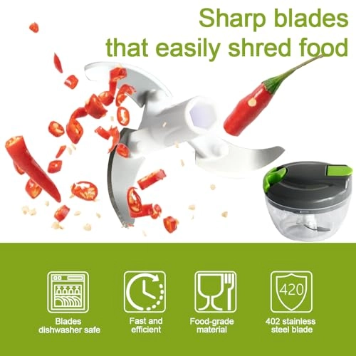 Manual Food Chopper - 500ML