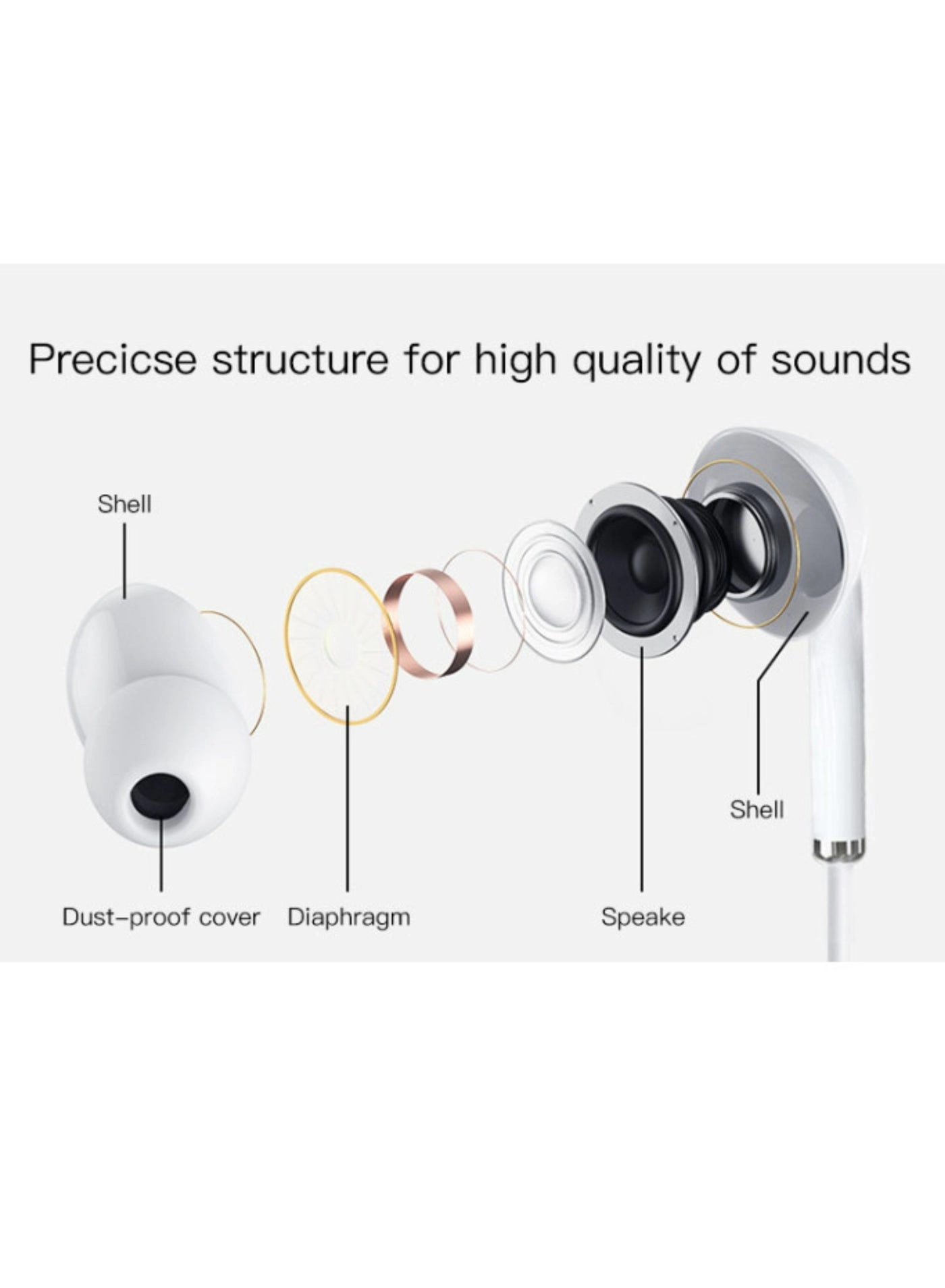 YH36 Wired Headphone