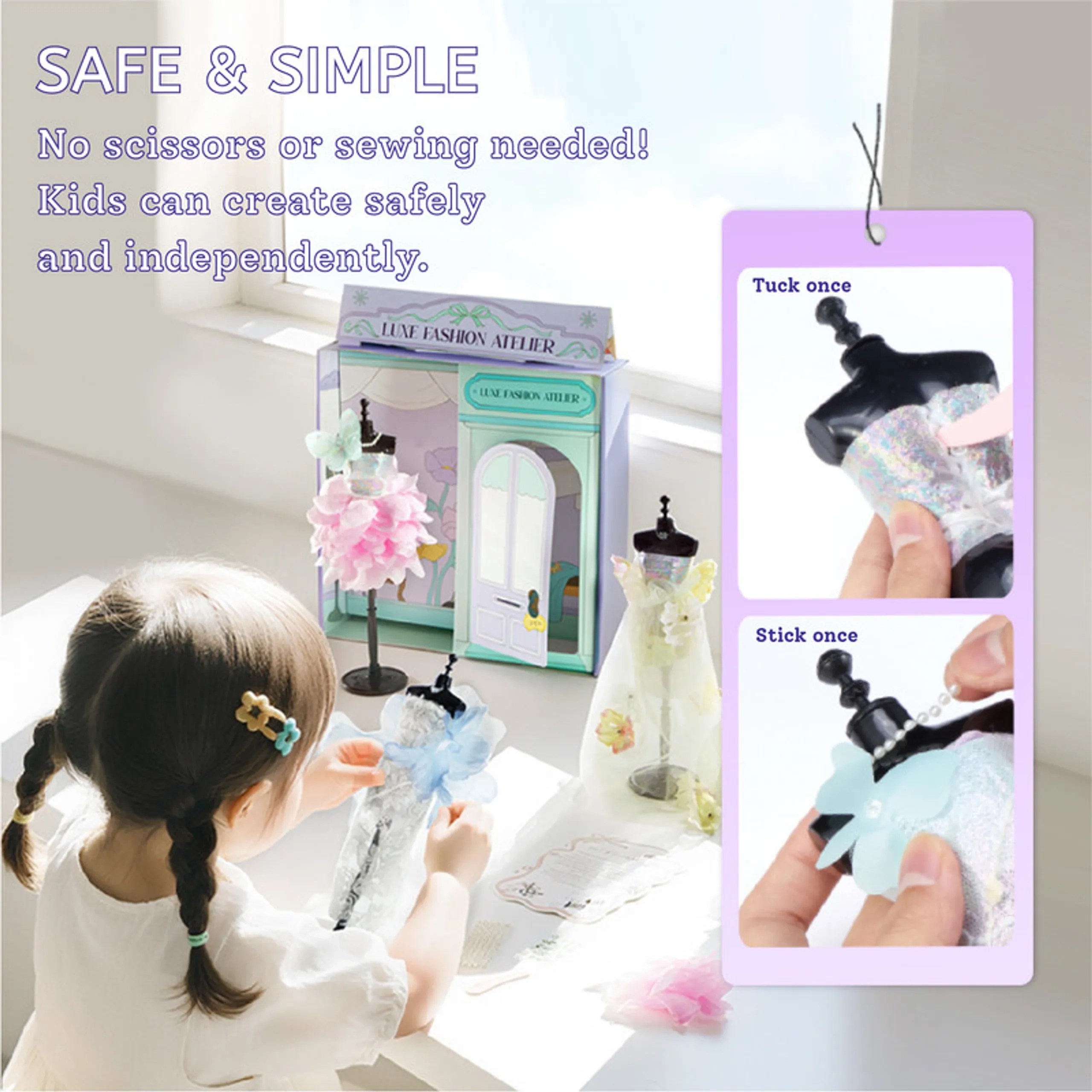 DIY Luxe Fashion Atelier - Multicolor Suitable for 5 years & above