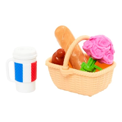 Barbie Pink Passport - Brunette Paris Doll Set Ages 3+