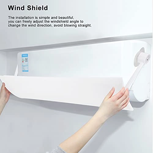 Air Conditioner Windshield - Telescopic 56cm-106cm ABS