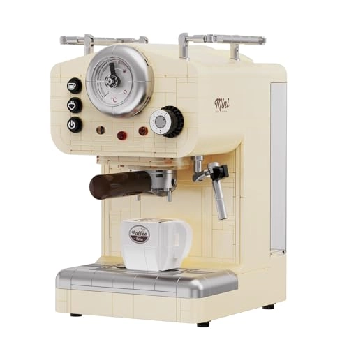 Classic Semi-automatic Espresso Model - 678 Piece Vintage Building Set