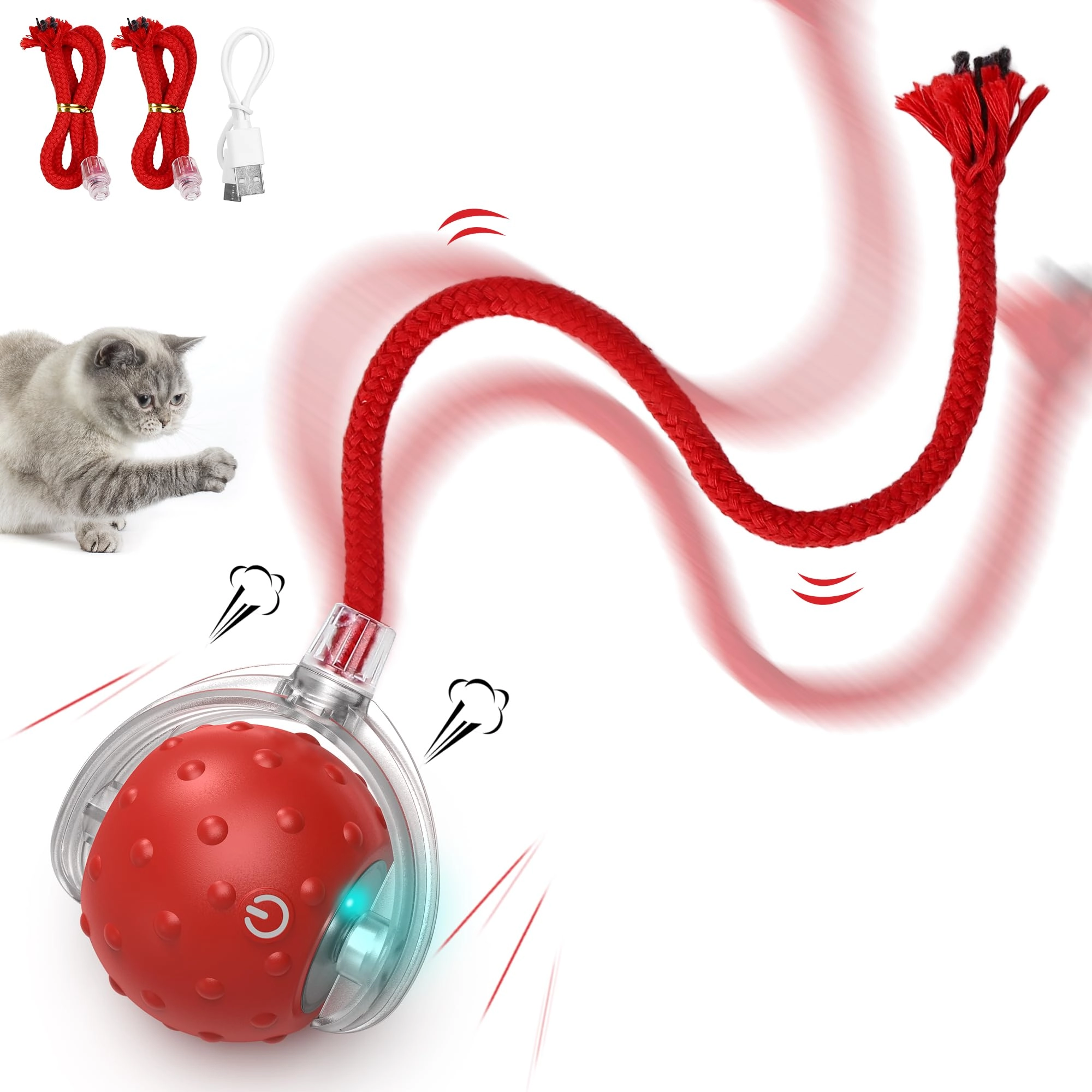 IOKHEIRA Cat Toy Ball - All life stages