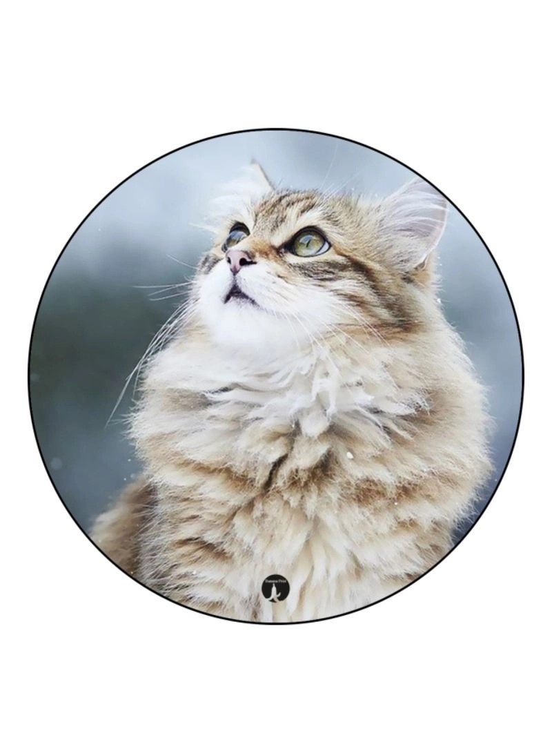 Cat Theme Printed Mouse Pad