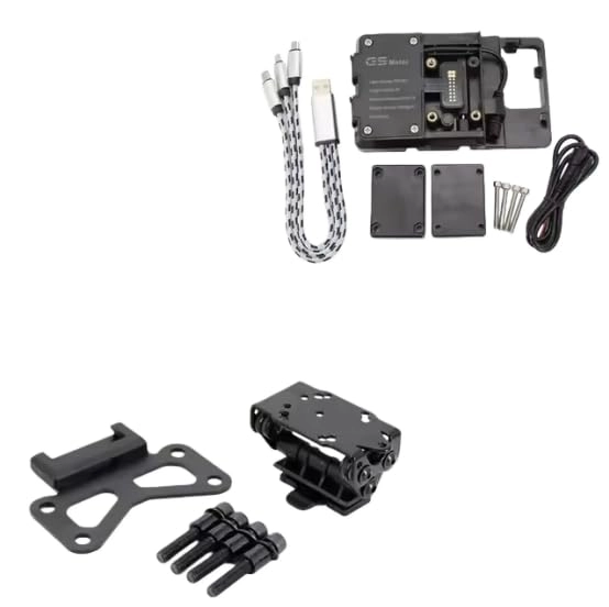 Mashdud Handlebar Risers Mobile Phone Bracket - BMW F650GS F700GS F800GS F 800 GS 2008-2018 Cup Holder Mount