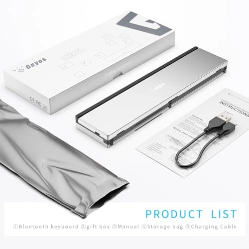 Foldable Bluetooth Keyboard - Wireless