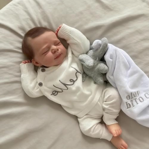 Reborn Baby Doll - 18 Inch Silicone Girl Sleeping Ages 3+