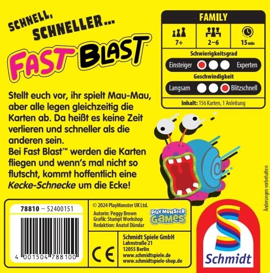 Fast Blast - Family Card Game