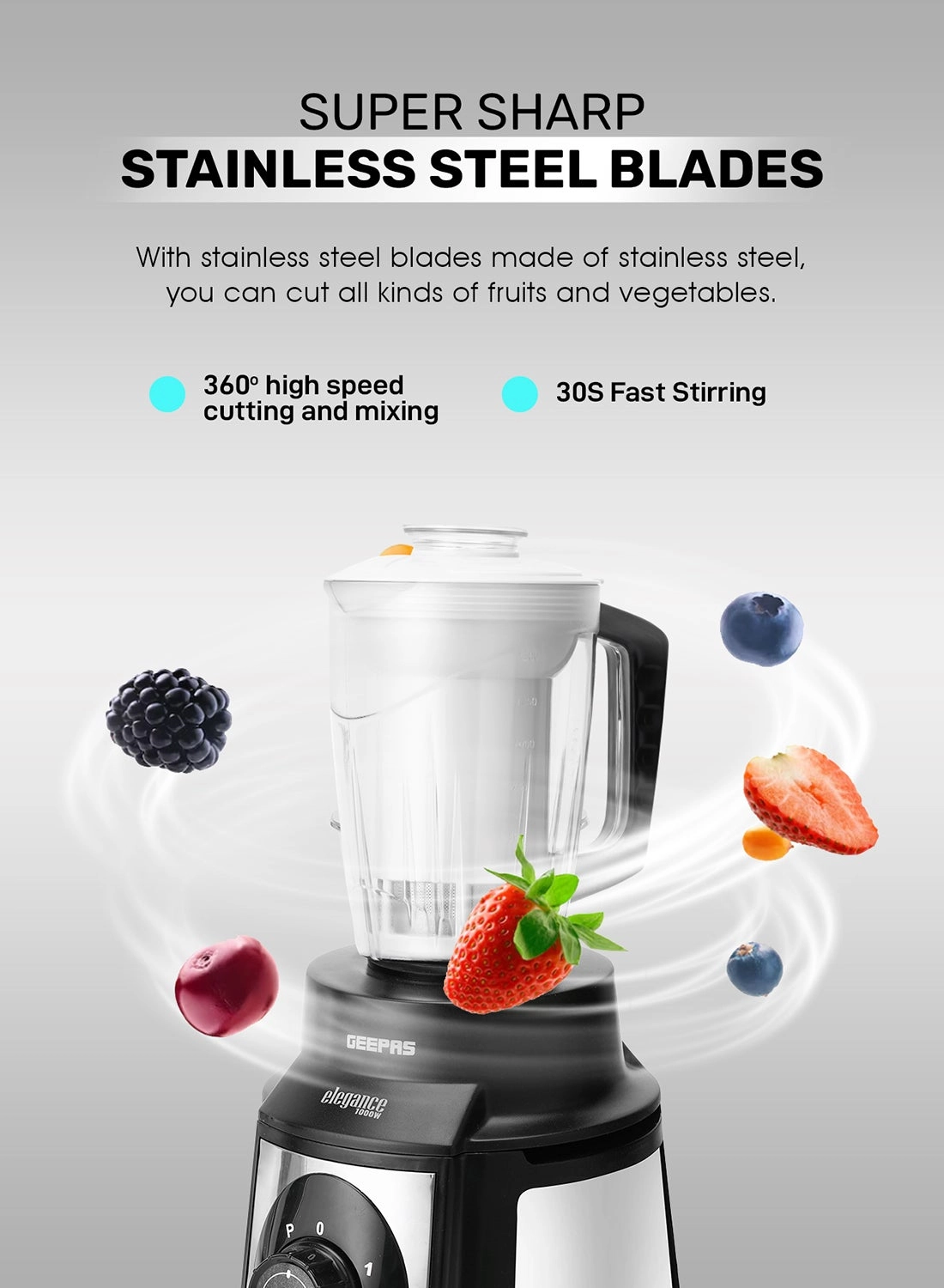 Mixer Grinder - 2.1 L 1000 W