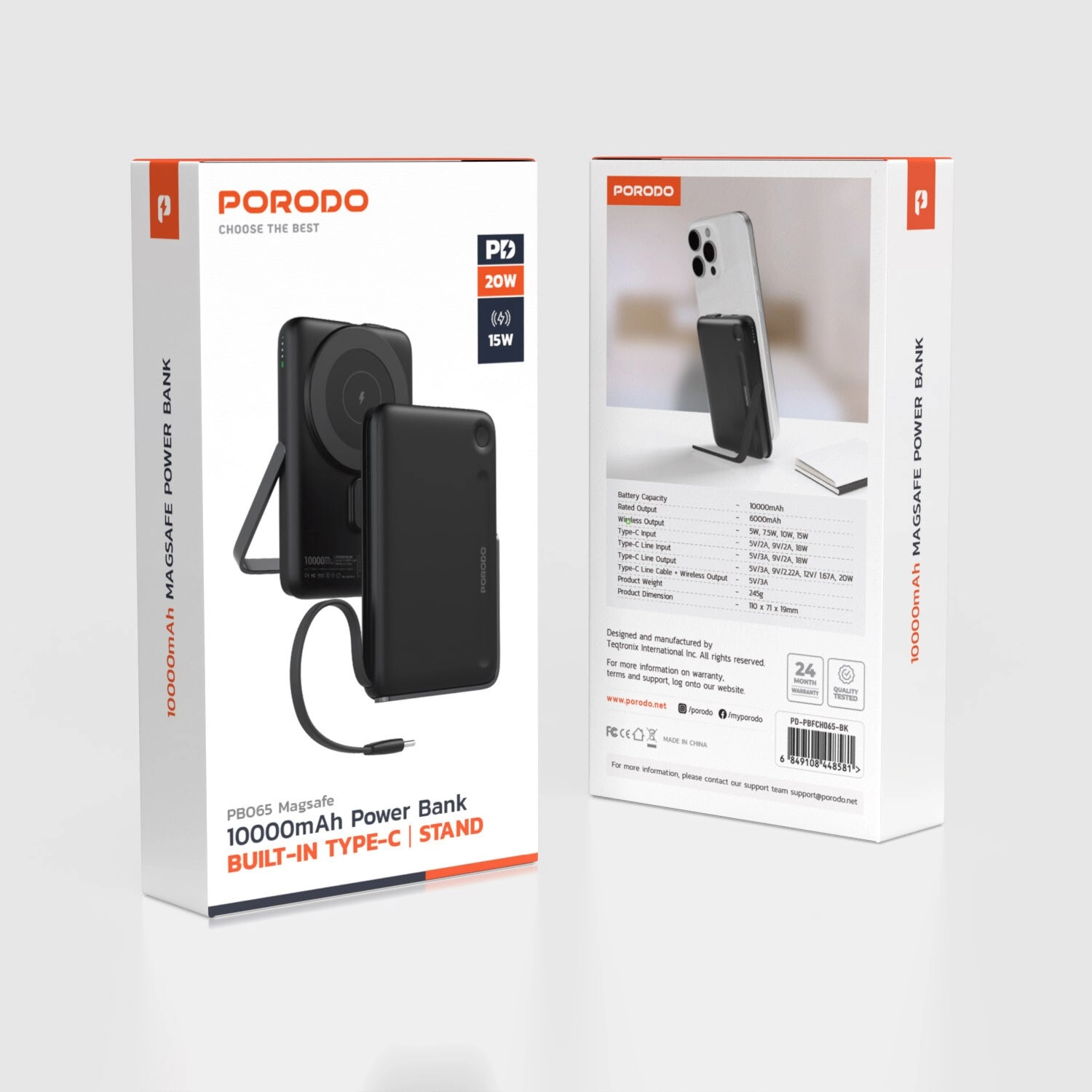 PD-PBFCH040-BK - 10000mAh 22.5W