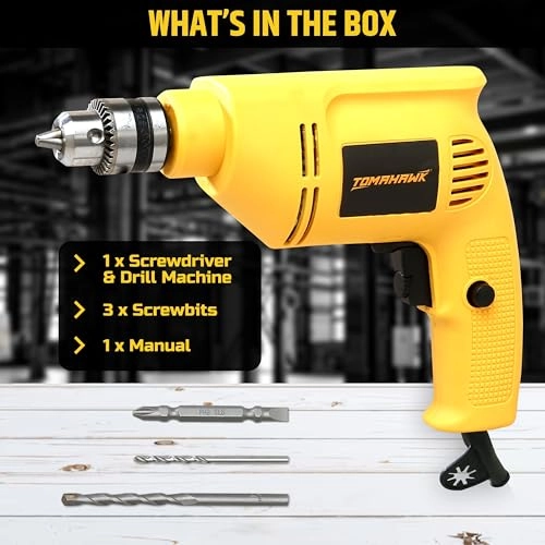 WHD 10D - 400W 10mm Reversible Drill