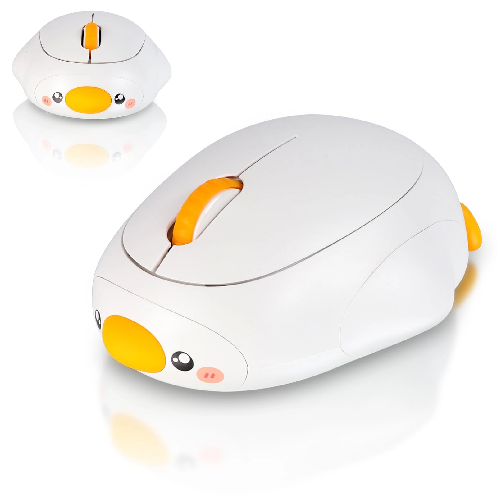 Cute Penguin Bluetooth Wireless Mouse - USB