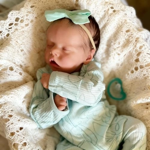 Reborn Baby Doll - 18 inch Silicone Boy and Girl Ages 3+ Bundle