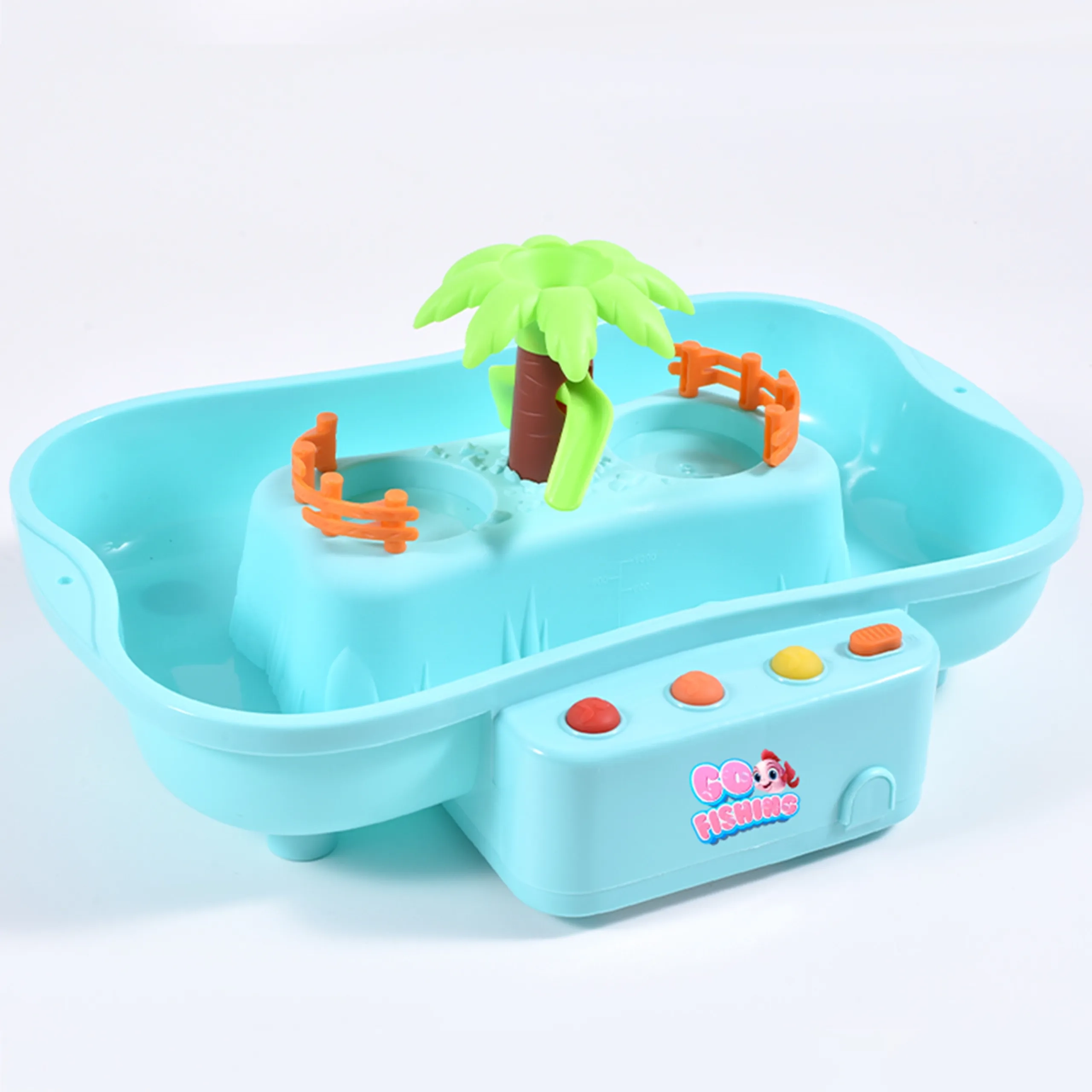 Water Circulating Fishing Game - 20 pieces 6 music options