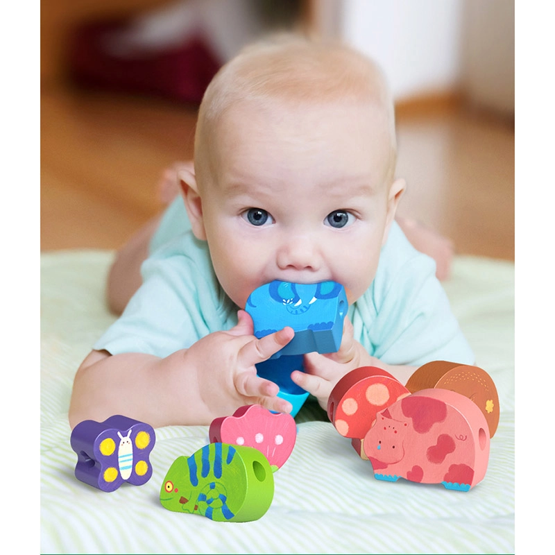 Lacing Beads Vehicles - 18 Months