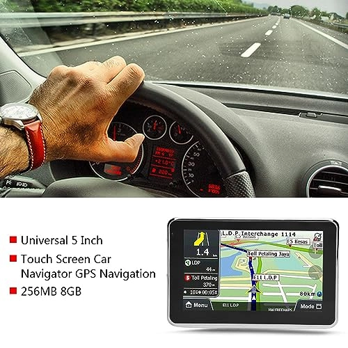 Universal Car GPS Navigator 4fbagpxm18 - 5 inch 256MB+8GB
