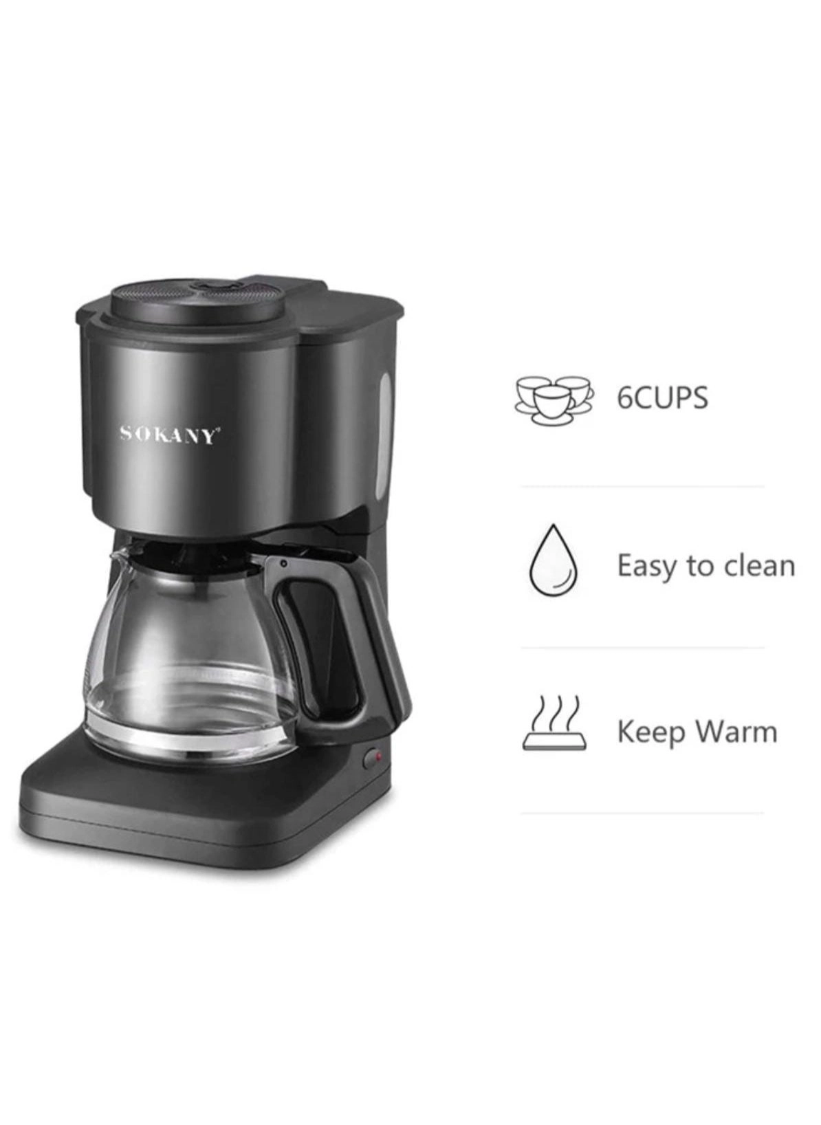 Dual Brew Coffee & Espresso Maker Programmable Brew Strength 6-Cup 153206