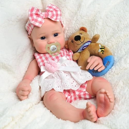 Reborn Baby Doll - 16-Inch Silicone Ages 3+