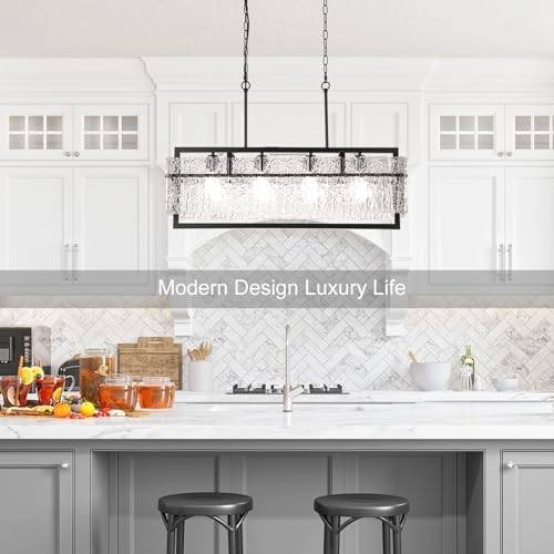 Large Rectangular Chandeliers