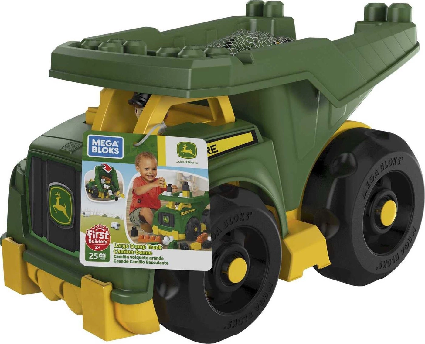 John Deere Dump Truck - 25 pcs