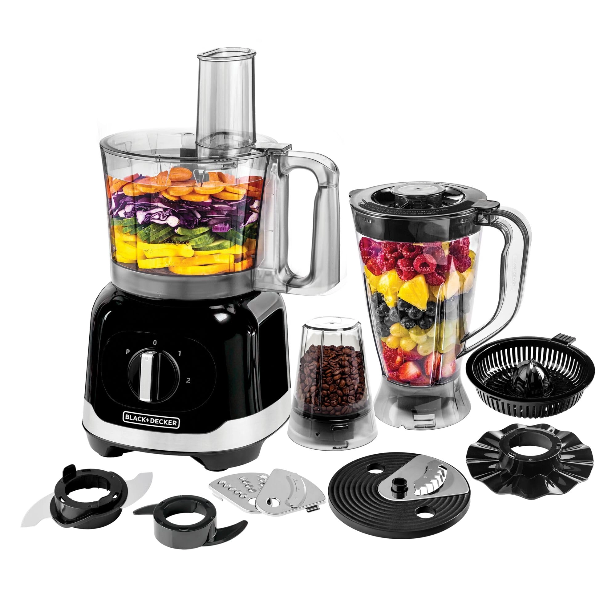 Black & Decker Multi-function Food Processor - 2.1 Liters 1000 watts