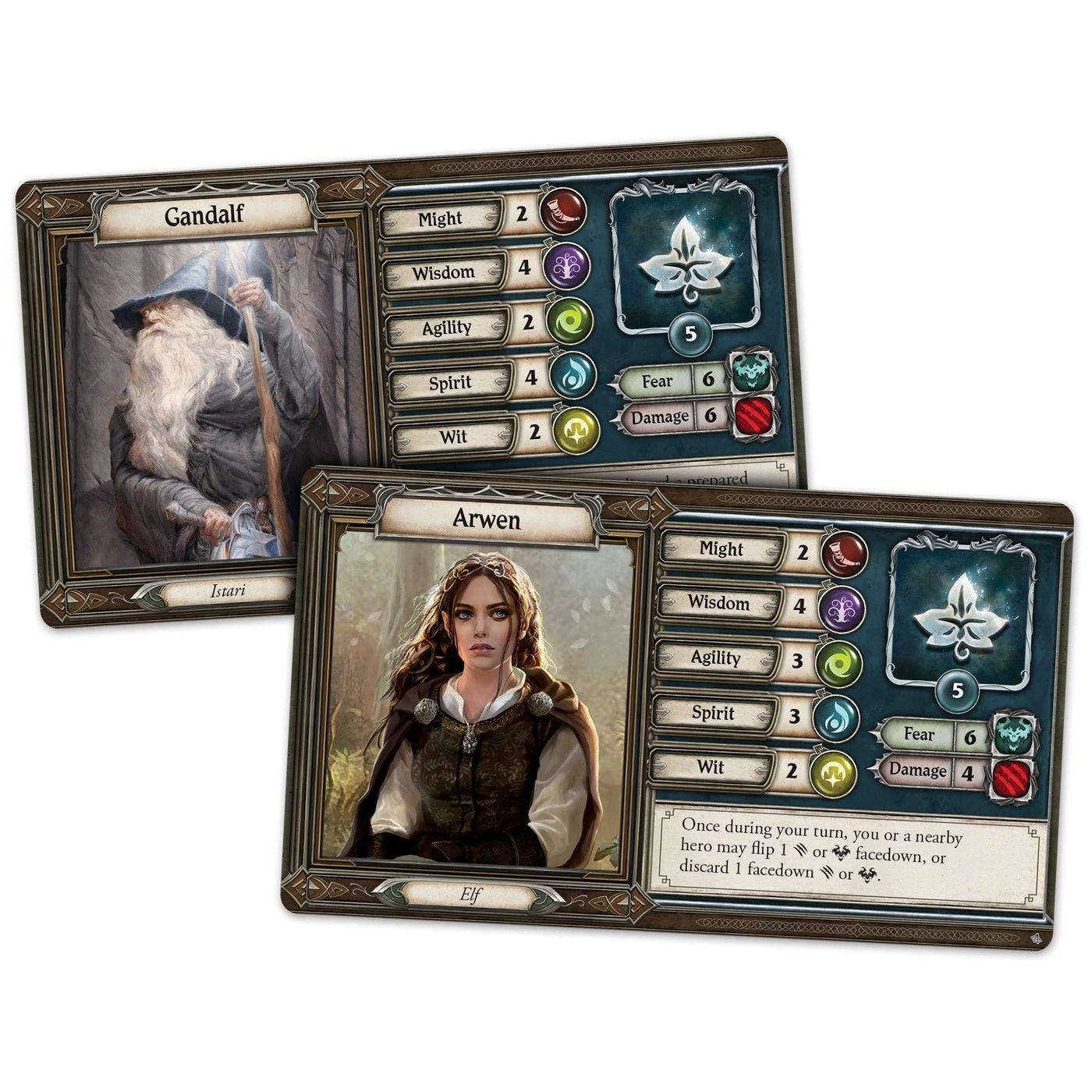 The Lord of the Rings: Journey through Middle Earth: Dark Paths - Card Game (German)