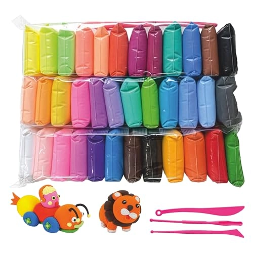 Air Dry Modelling Clay Set - 36 pcs.