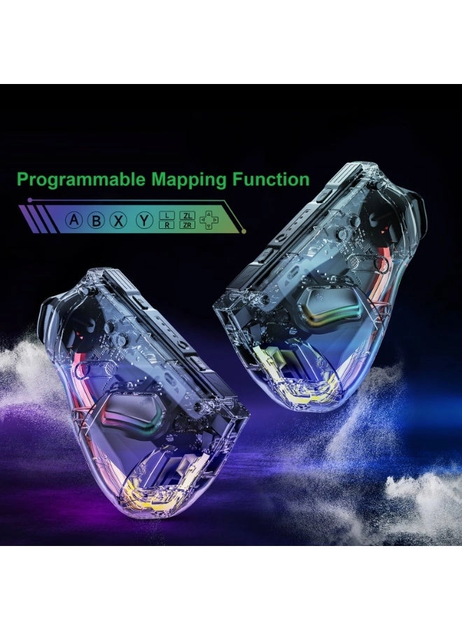 KS40 - Transparent GREY Nintendo Switch